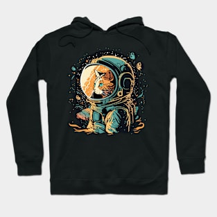 Cat Astronaut Hoodie